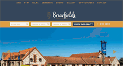 Desktop Screenshot of briarfieldshotelnorfolk.co.uk